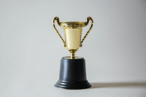 A trophy - my alt text